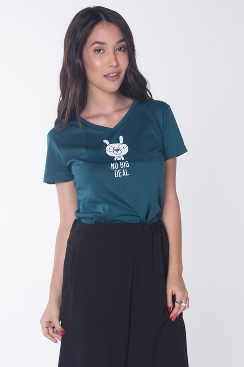 Pumped Up Tee With Graphic Print