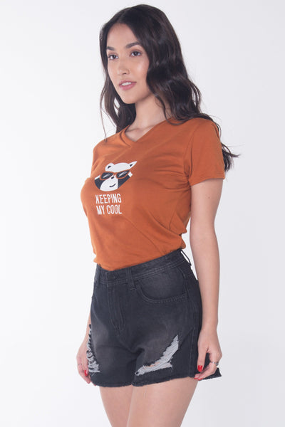 Pumped Up Tees - Semi Fit Tee With Graphic Print