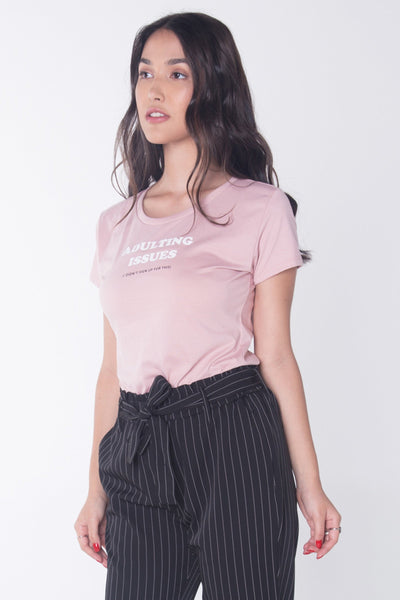 Tee With Graphic Print