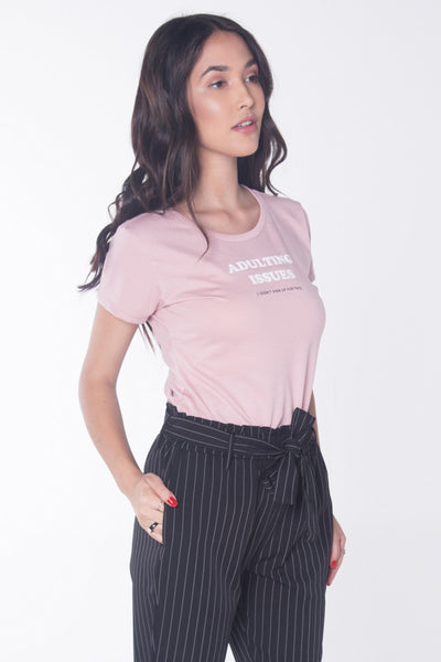 Tee With Graphic Print