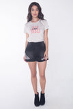 Tee With Graphic Print