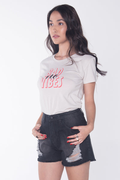 Tee With Graphic Print