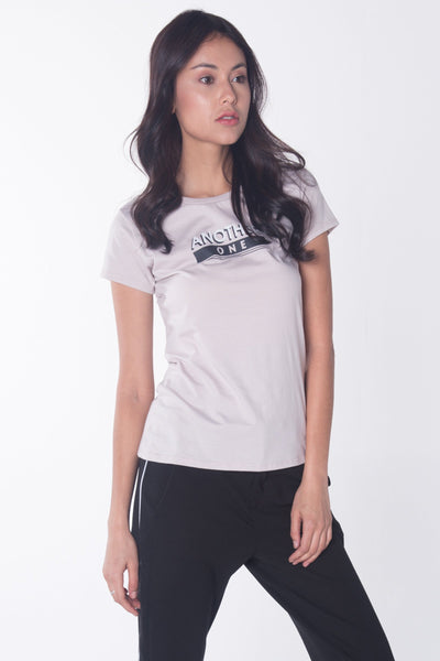 Pumped Up Tee With Graphic Print