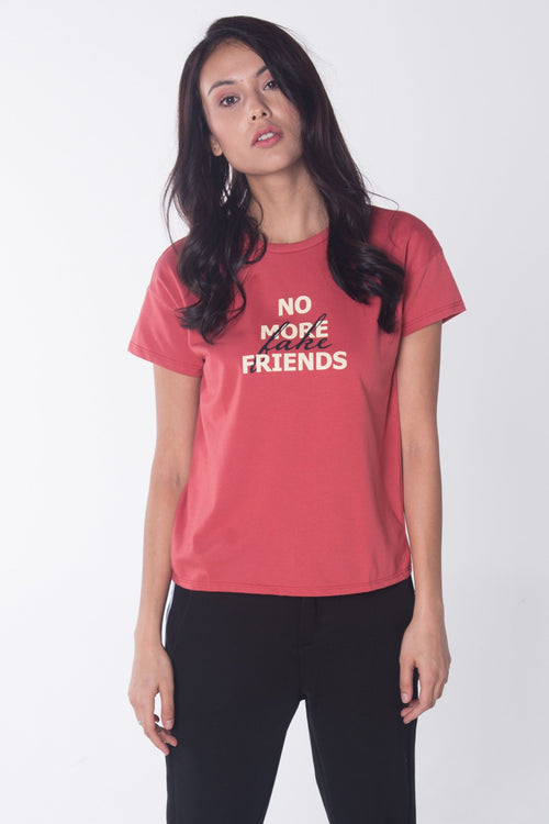 Tee With Graphic Print