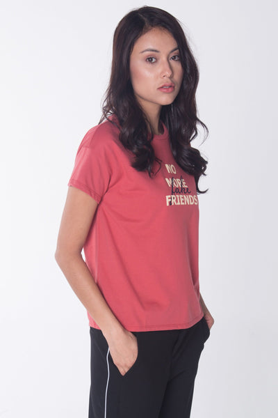 Tee With Graphic Print