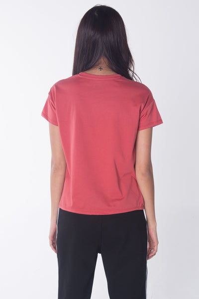 Tee With Graphic Print