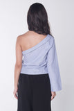 Poplin Shirt With Asymmetric