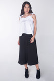 Semi Fit Tank Top With Knot Detail