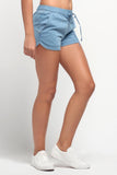 Lace-Up Runner Shorts