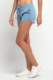 Lace-Up Runner Shorts