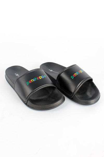 Penshoppe Old School - Men's Sliders With Print