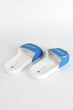 Penshoppe Old School - Men's Sliders With Print On Velcro Strap