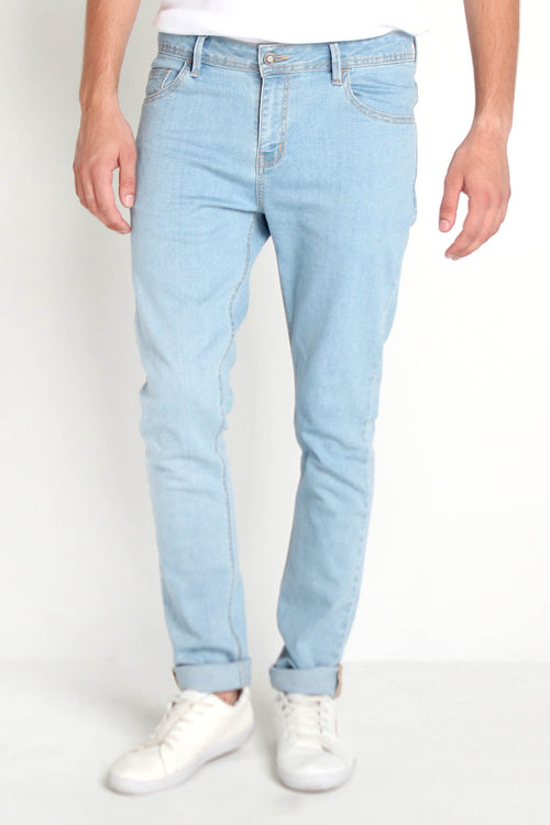 Skinny Fit 5-Pocket Jeans With Zipper Fly
