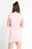 Ribbed T-Shirt Dress