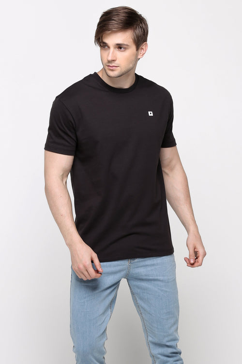Relaxed Fit Tee With Patch