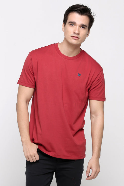 Relaxed Fit Tee With Patch