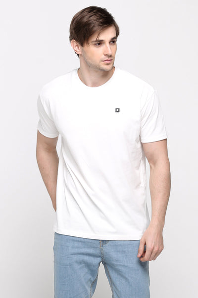 Relaxed Fit Tee With Patch