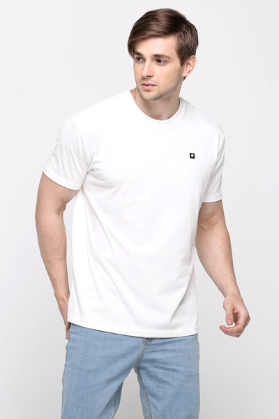 Relaxed Fit Tee With Patch