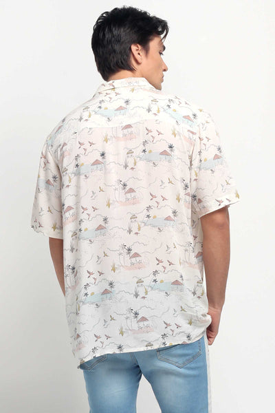 Resort Shirt With All-Over Print