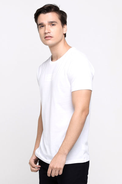 Semi Fit Tee With Graphic Print