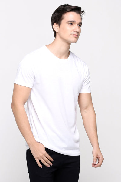 Semi Fit Tee With Graphic Print
