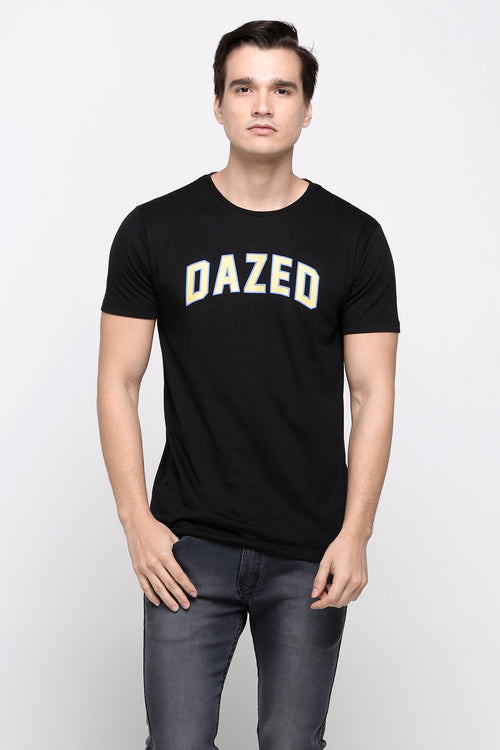 Semi Fit Tee With Graphic Print