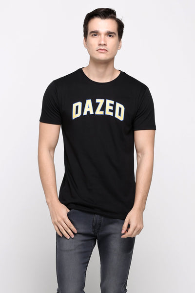 Semi Fit Tee With Graphic Print