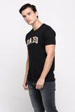 Semi Fit Tee With Graphic Print