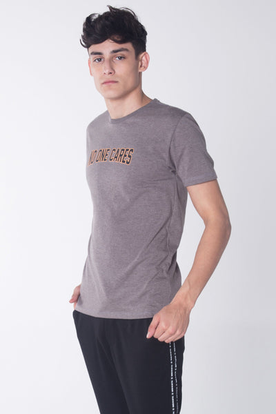 Semi Fit Tee With Graphic Print