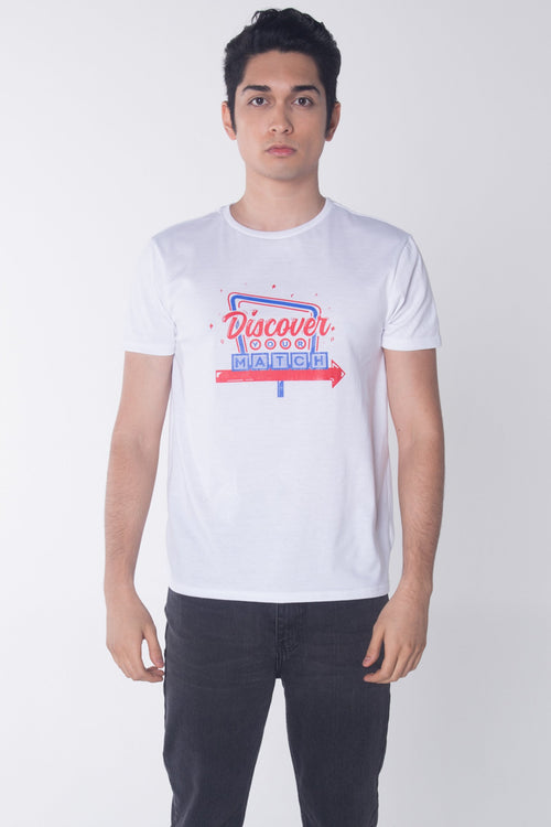 Pumped Up Tees - Semi Fit Tee With Graphic Print