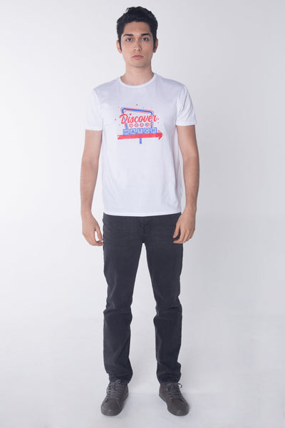 Pumped Up Tees - Semi Fit Tee With Graphic Print