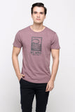 Semi Fit Tee With Graphic Print