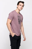 Semi Fit Tee With Graphic Print