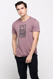 Semi Fit Tee With Graphic Print