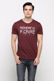 Semi Fit Tee With Graphic Print