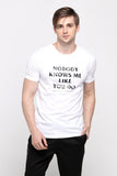 Semi Fit Tee With Graphic Print
