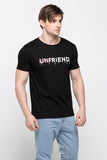 Semi Fit Tee With Graphic Print