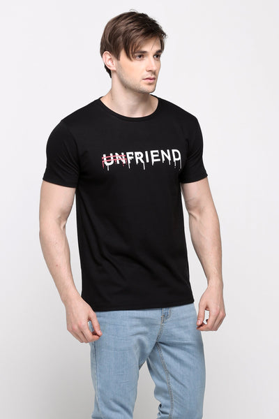 Semi Fit Tee With Graphic Print