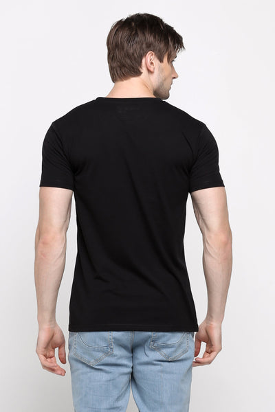Semi Fit Tee With Graphic Print