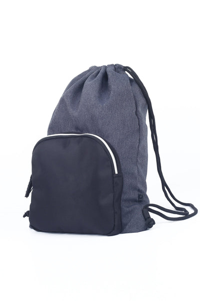 Single Jersey Drawstring Backpack