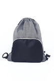 Twill Drawstring Backpack