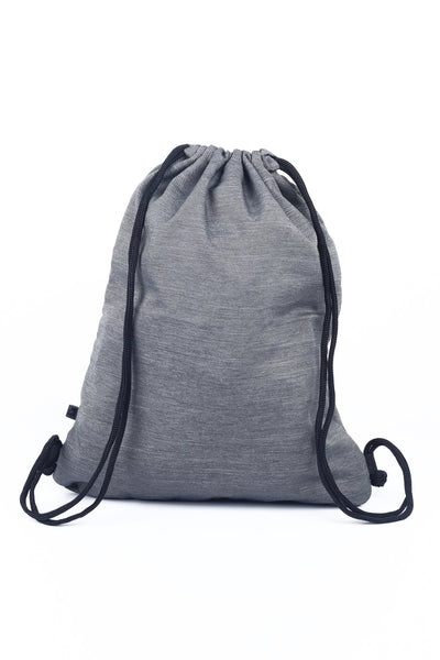 Twill Drawstring Backpack