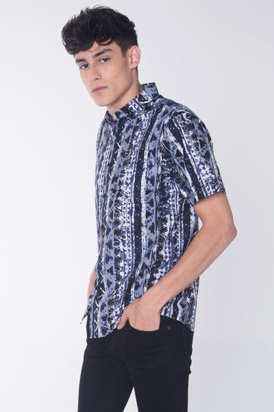 Resort Shirt With All-Over Print