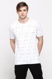 Relaxed Fit Tee With All-Over Print