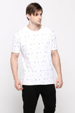 Relaxed Fit Tee With All-Over Print