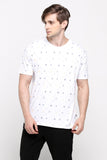 Relaxed Fit Tee With All-Over Print