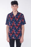 Men's Resort Shirt With Floral Print