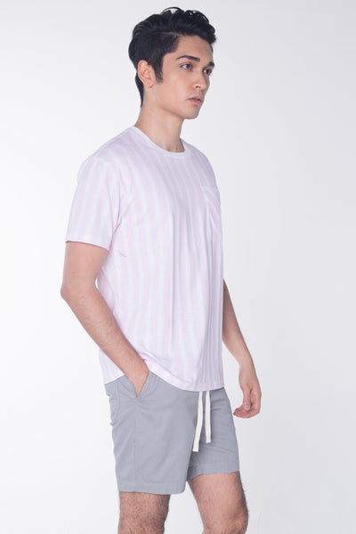 Relaxed Fit Tee With Pocket Detail