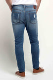 Carrot Fit Ripped Jeans