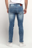 Super Skinny Jeans With Side Print Detail